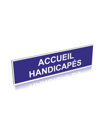 Accueil handicapés