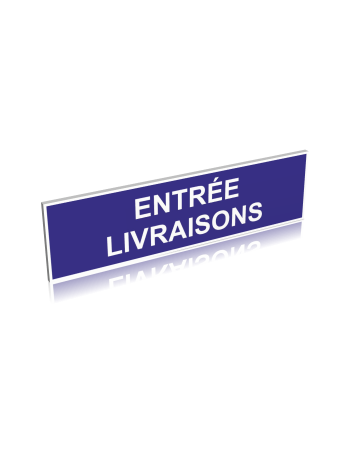 Entrée livraisons