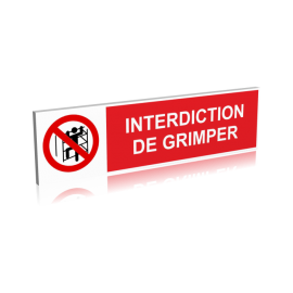 Interdiction de grimper