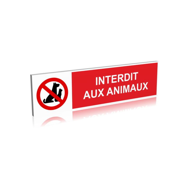 Interdit aux animaux