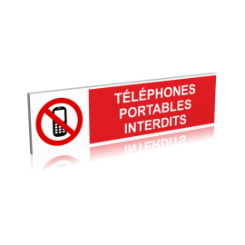 Téléphones portables interdits
