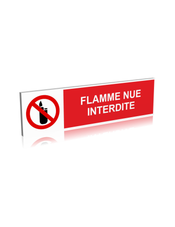 Flamme nue interdite