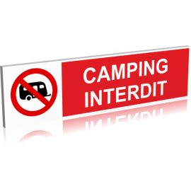 Camping interdit