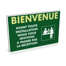 Entrée  Bienvenue