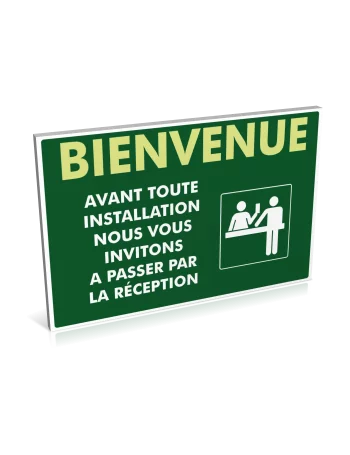 Entrée  Bienvenue