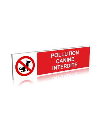 Pollution canine interdite