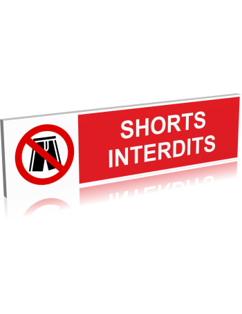 Shorts interdits