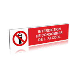 Interdiction de consommer de l'alcool