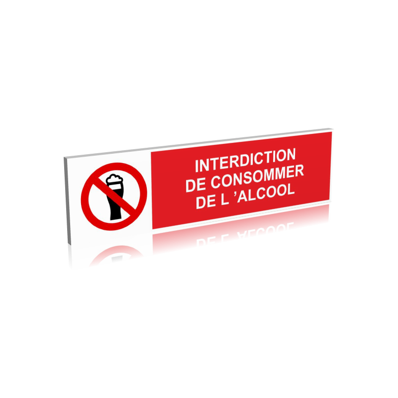 Interdiction de consommer de l'alcool