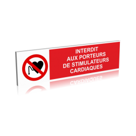 Interdit aux porteurs de stimulateurs cardiaques