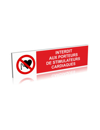 Interdit aux porteurs de stimulateurs cardiaques