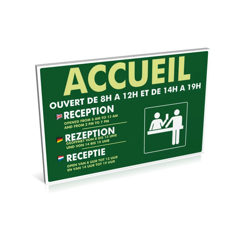 Entrée  Accueil ouvert