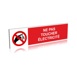 Ne pas toucher électricité
