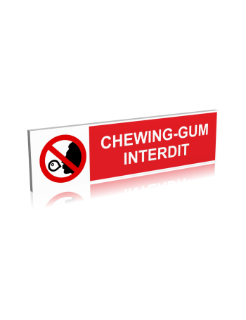 Chewing-Gum interdit
