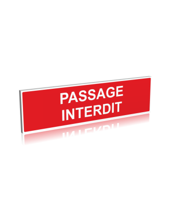 Passage interdit