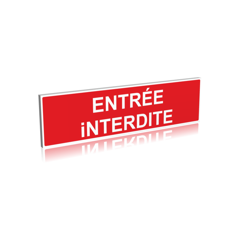 Entrée interdite