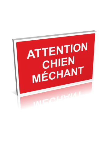 Attention chien méchant