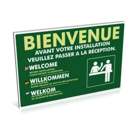 Entrée  Bienvenue avant votre installation