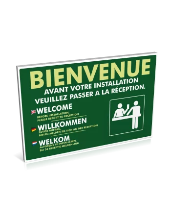 Entrée  Bienvenue avant votre installation