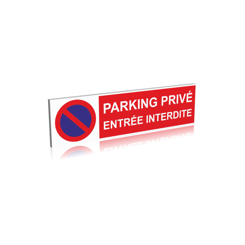 Panneau Parking privé