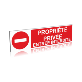 Propriété privée - Entrée interdite