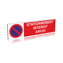 Stationnement interdit - 24h/24