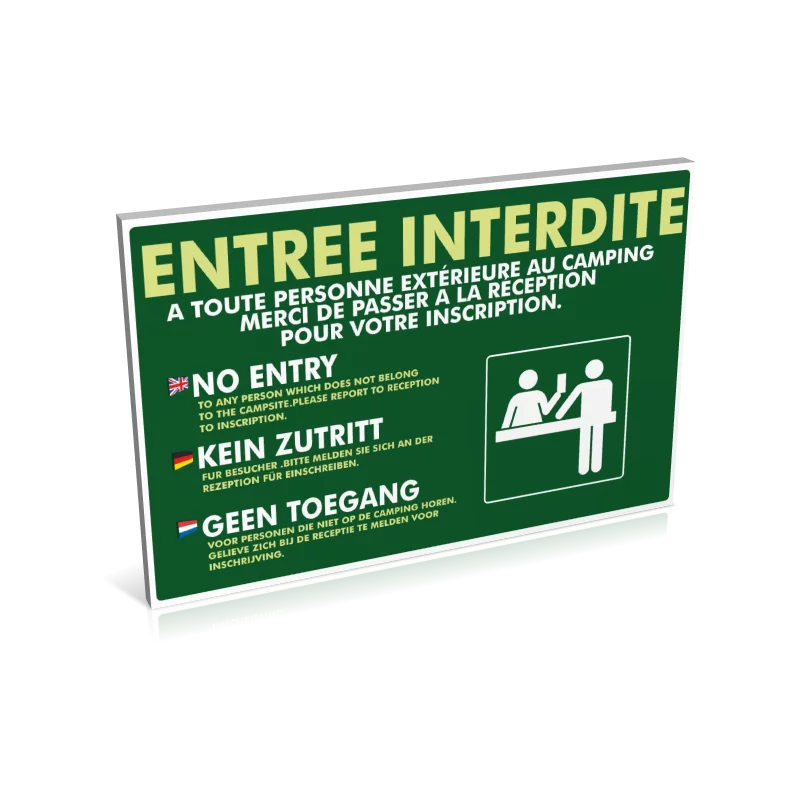Entrée Entrée interdite Entrée Entrée interdite