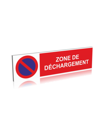 Zone de déchargement