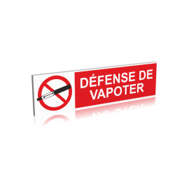 Défense de vapoter