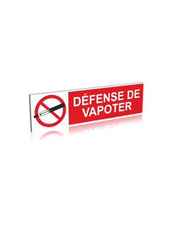 Défense de vapoter