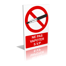 Ne pas vapoter s.v.p.