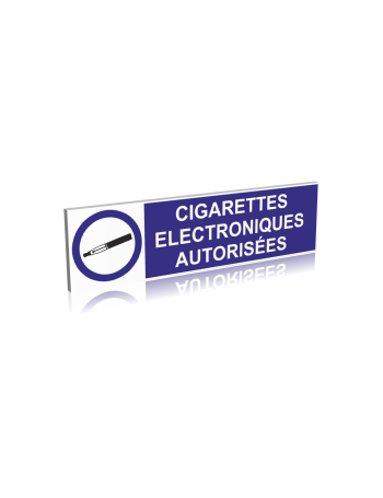 Cigarettes électroniques autorisées