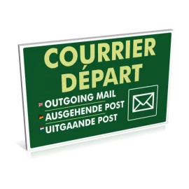 Entrée  Courrier départ classique