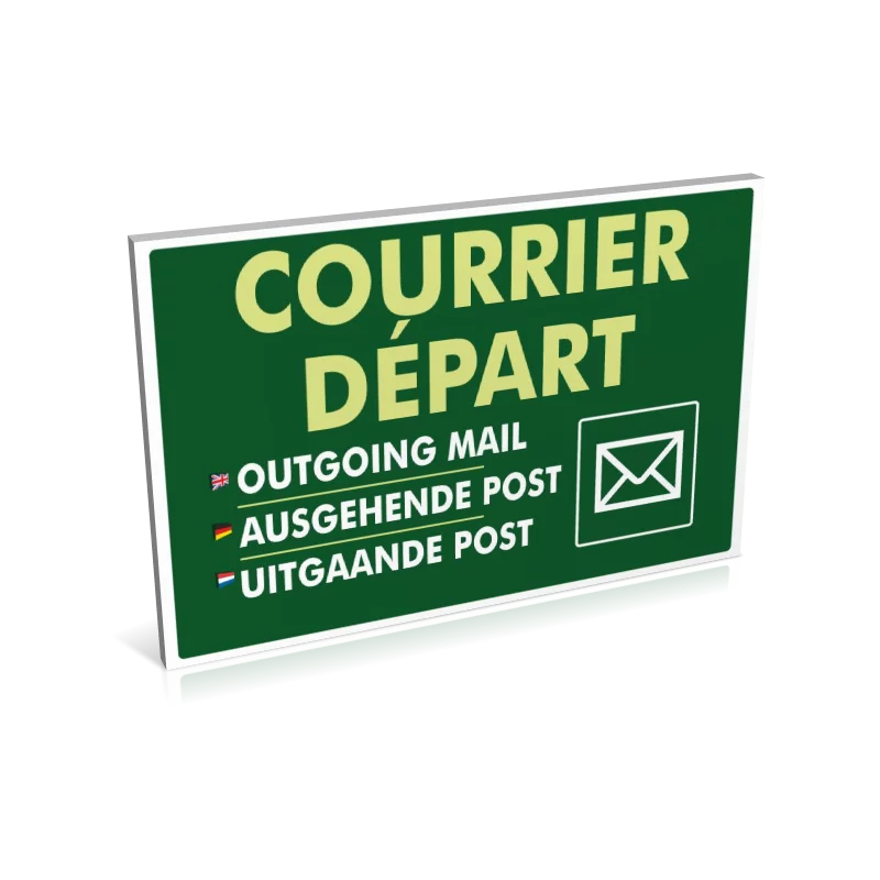 Entrée  Courrier départ classique