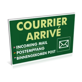 Entrée  Courrier arrivé classique