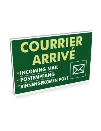 Entrée  Courrier arrivé classique