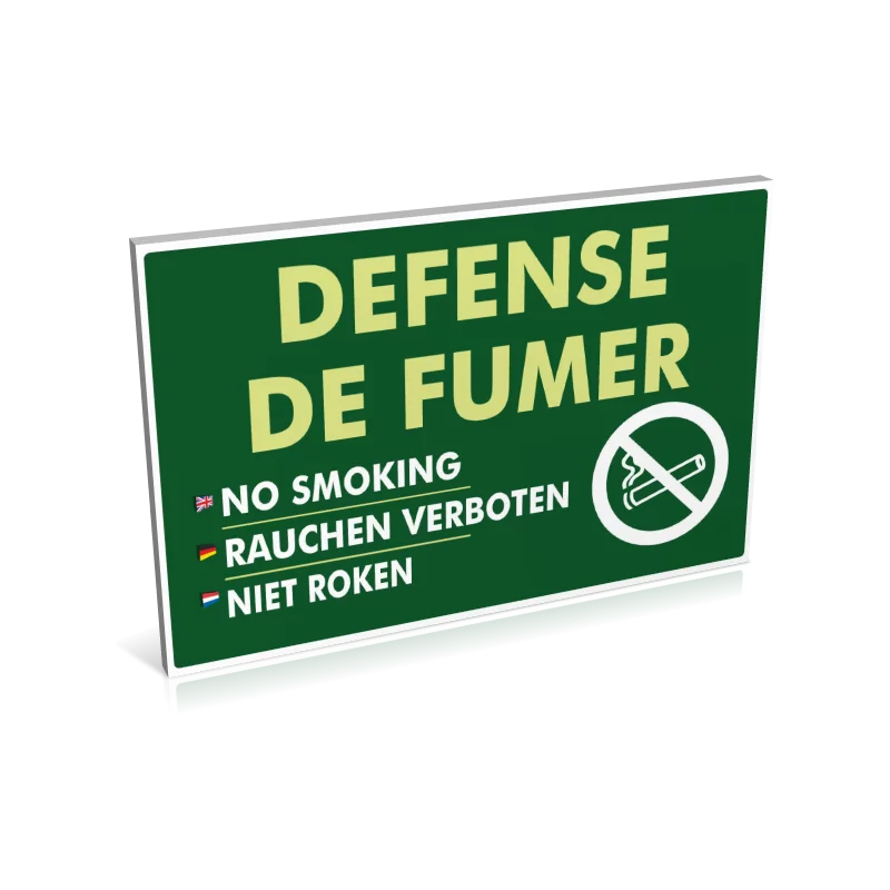 Entrée  Défense de fumer