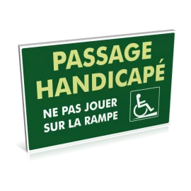 Entrée  Passage handicapé