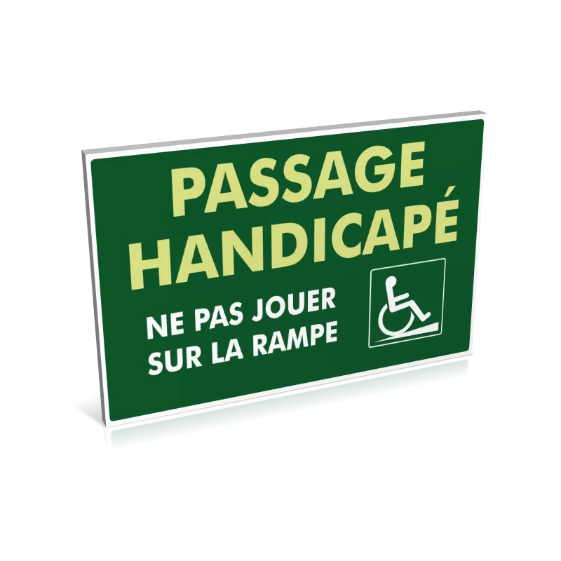 Entrée  Passage handicapé