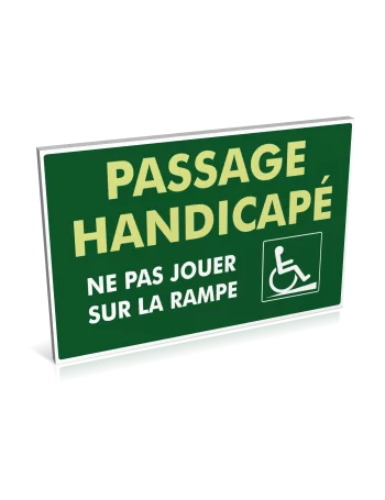 Entrée  Passage handicapé