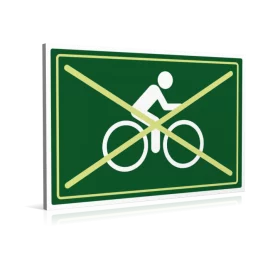 Entrée  Interdit aux vélos