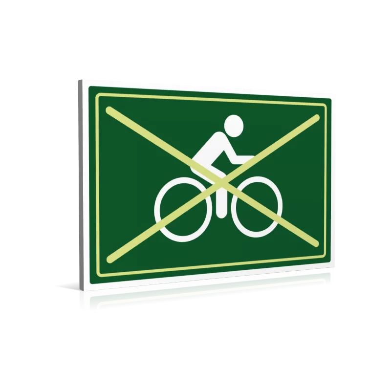 Entrée  Interdit aux vélos