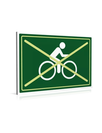 Entrée  Interdit aux vélos