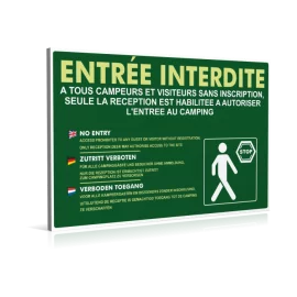 Entrée  Entrée interdite