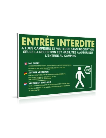 Entrée  Entrée interdite