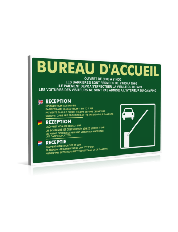 Bureau d'accueil