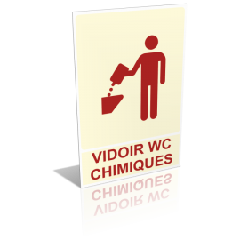 Vidoir wc chimiques