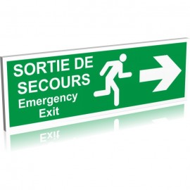  Panneau Sortie de Secours