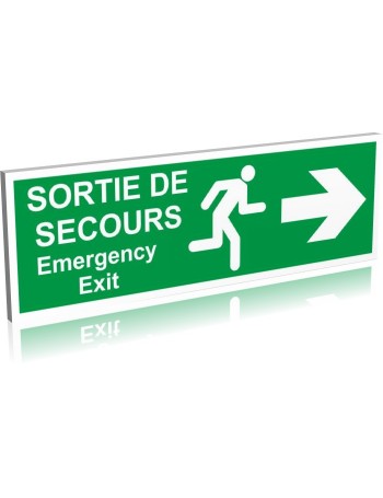  Panneau Sortie de Secours