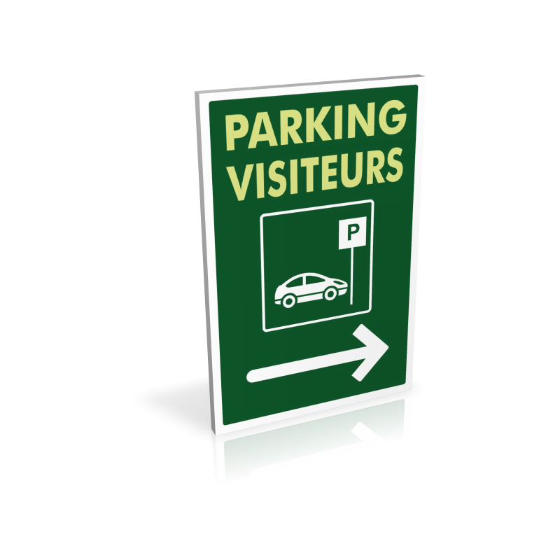 Parking visiteurs droite Parking visiteurs droite